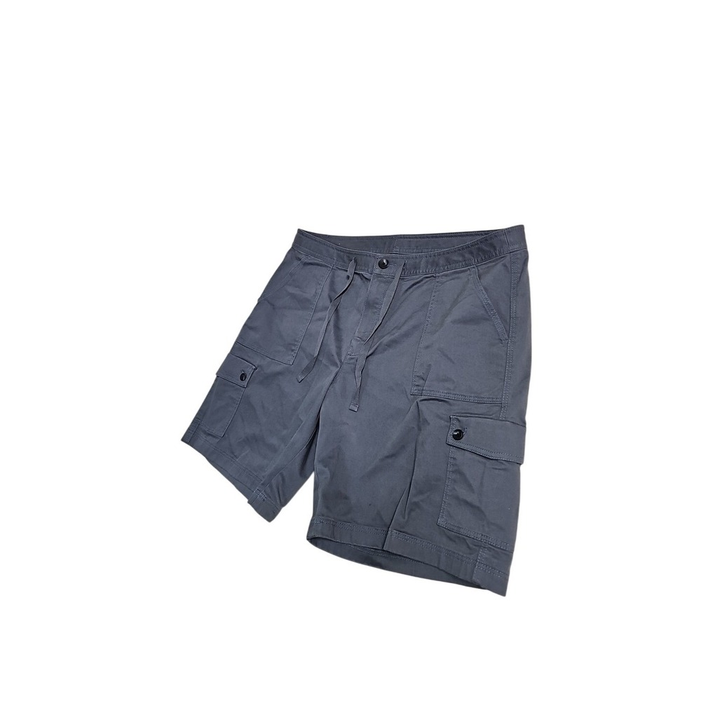 ll bean shorts womens 16  southport cargo indigo slate favorite fit Hiking Wear